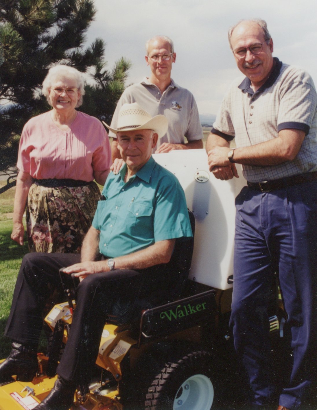 Margaret, Max, Dean and Bob Walker. 